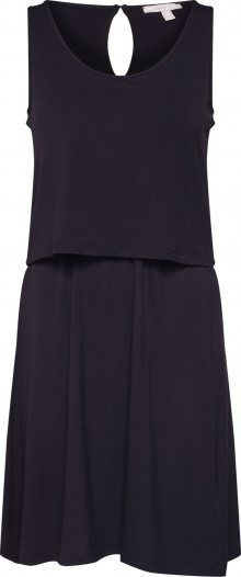 ESPRIT Letní šaty \'Layering\' černá