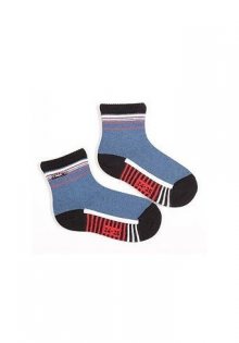 Gatta Cottoline G24.N01 2-6 lat Dětské ponožky s vzorem  24-26                ash