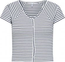 ONLY Tričko \'onlfCAMI S/S TOP JRS\' noční modrá / bílá