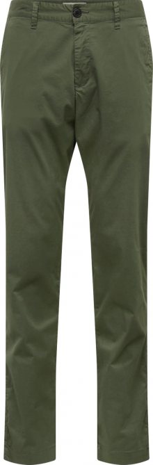 SELECTED HOMME Chino kalhoty \'Luke\' tmavě zelená