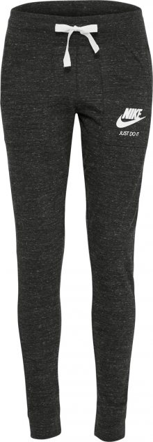 Nike Sportswear Kalhoty \'Vintage Pants\' černý melír