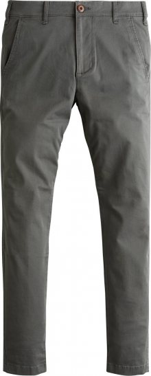 HOLLISTER Chino kalhoty šedá džínová