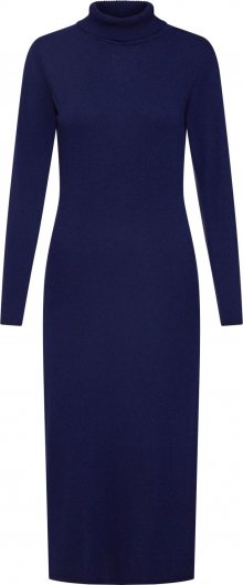 UNITED COLORS OF BENETTON Úpletové šaty námořnická modř