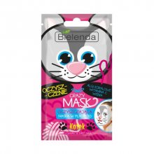 Bielenda Čisticí maska 3D Crazy Mask (Cleansing 3D Sheet Mask Cat) 1 ks