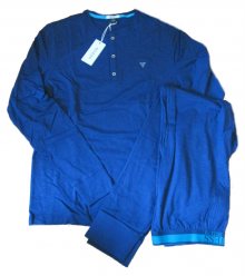 Pánské pyžamo Guess U74X06 | tmavě modrá | L