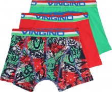 VINGINO Spodní prádlo \'B 193-7 Italia\' zelená / červená