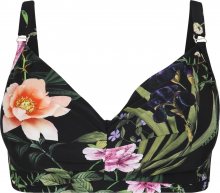Swim By Zizzi Horní díl plavek \'SBELLE\' zelená / černá