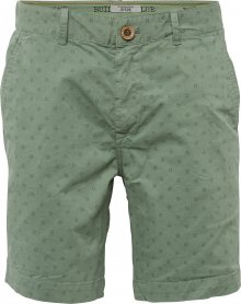 BLEND Chino kalhoty zelená