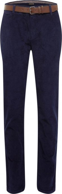 Review Chino kalhoty námořnická modř
