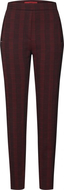 HUGO Kalhoty \'Hanette\' červená / černá