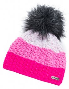 CAPU Zimní čepice 368-B Pink