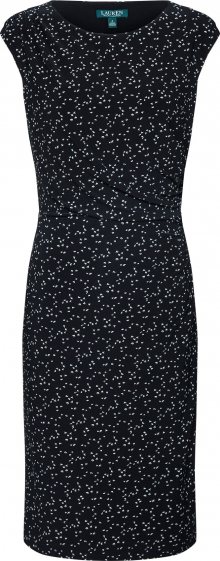 Lauren Ralph Lauren Pouzdrové šaty \'RONI-CAP SLEEVE-DAY DRESS\' černá