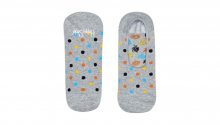 Happy Socks Dot Liner šedé DOT06-9001