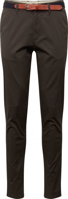 SELECTED HOMME Chino kalhoty \'LIM-YARD AOP PANTS W\' tmavě šedá