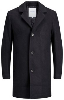 Jack&Jones Pánský kabát JORBLINDERS WOOL COAT Black M