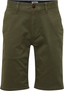 Tommy Jeans Chino kalhoty \'Essential\' tmavě zelená