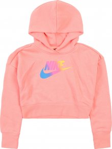 Nike Sportswear Mikina \'G NSW FF CROP\' pink