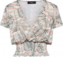 SISTERS POINT Halenka \'GITHA-SS1\' krémová / zelená / humrová
