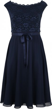 SWING Curve Společenské šaty modrá