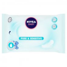 Nivea Baby Pure & Sensitive Cleansing Wipes 63 ks