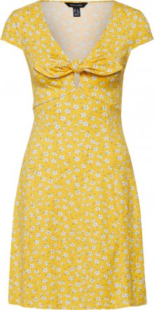 NEW LOOK Šaty světlemodrá / žlutá