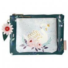 Disaster barevná multifunkční kosmetická taška Secret Garden Swan Make Up
