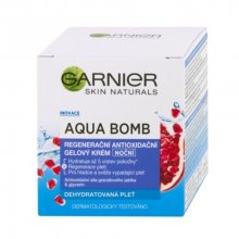 Garnier Noční regenerační antioxidační gelový krém Skin Naturals (Aqua Bomb) 50 ml