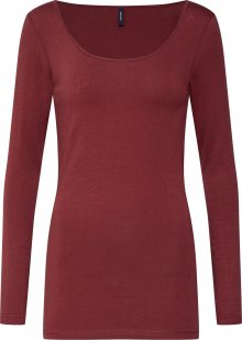 VERO MODA Tričko \'Maxi My\' rezavě hnědá
