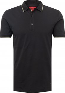 HUGO Tričko \'Dinoso\' černá / bílá