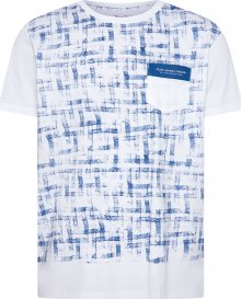 Pepe Jeans Tričko \'RODD\' modrá / bílá