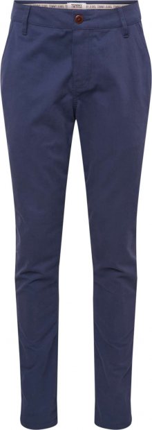 Tommy Jeans Chino kalhoty \'STRIPE SCANTON\' tmavě modrá / červená