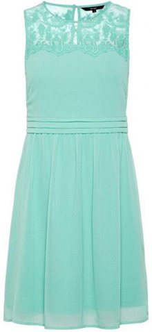 Vero Moda Dámské šaty Vanessa SL Short Dress Color Wasabi XL