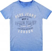 Pepe Jeans Tričko \'John\' modrá