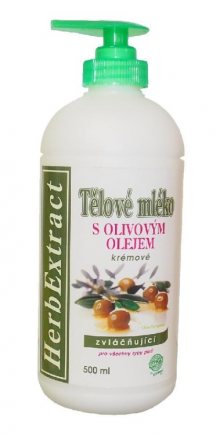 Vivaco Herb extrakt Tělový balzám s olivovým olejem 500 ml