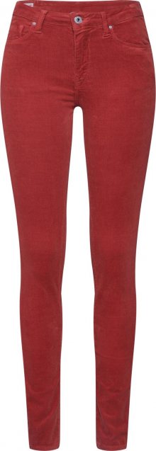 Pepe Jeans Kalhoty červená
