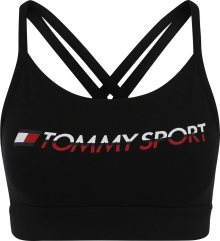 Tommy Sport Sportovní podprsenka černá