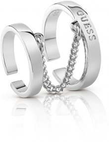 Guess Luxusní dvojitý prsten UBR84012 52 mm