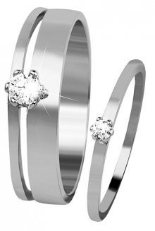Esprit Stříbrné prsteny Lure ESSE003511 56 mm