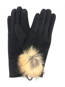 Dámské rukavice G-1444 černá - Gemini černá uni
