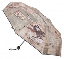 Anekke šedý skládací deštník Aviator