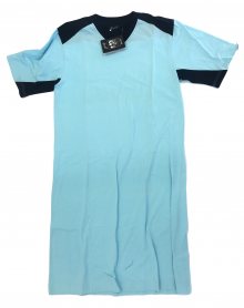 Pánská noční košile Limo - Favab tyrkys - modrá XL