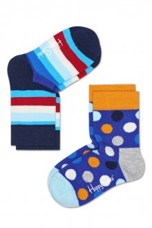 Happy Socks barevná sada dětských ponožek - 23-26