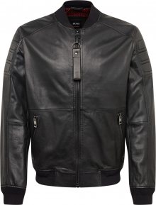 BOSS Přechodná bunda černá