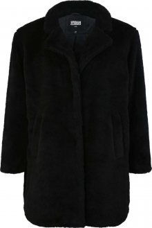 Urban Classics Curvy Přechodný kabát \'Sherpa Coat\' černá