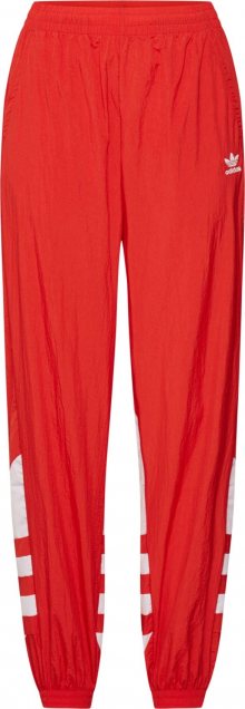 ADIDAS ORIGINALS Kalhoty \'LRG LOGO TP\' červená / bílá