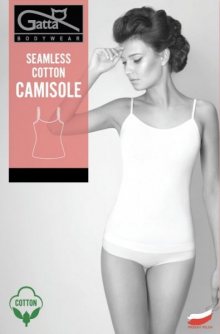 Gatta Camisole Cotton 2405S Dámská košilka XXL white/bílá