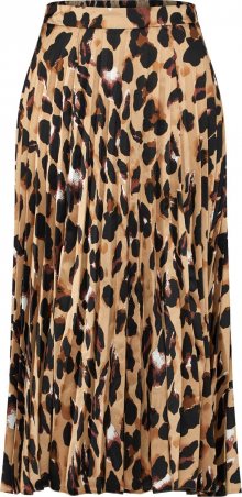 NEW LOOK Sukně hnědá / černá