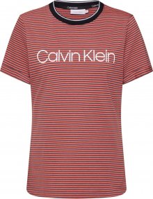 Calvin Klein Tričko oranžově červená