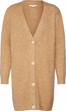TOM TAILOR DENIM Kardigan velbloudí