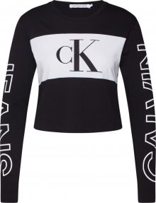 Calvin Klein Jeans Tričko \'BLOCKING STATEMENT\' černá